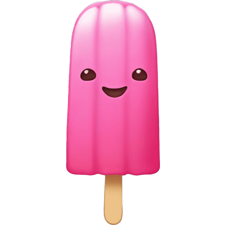 pink ice pop emoji