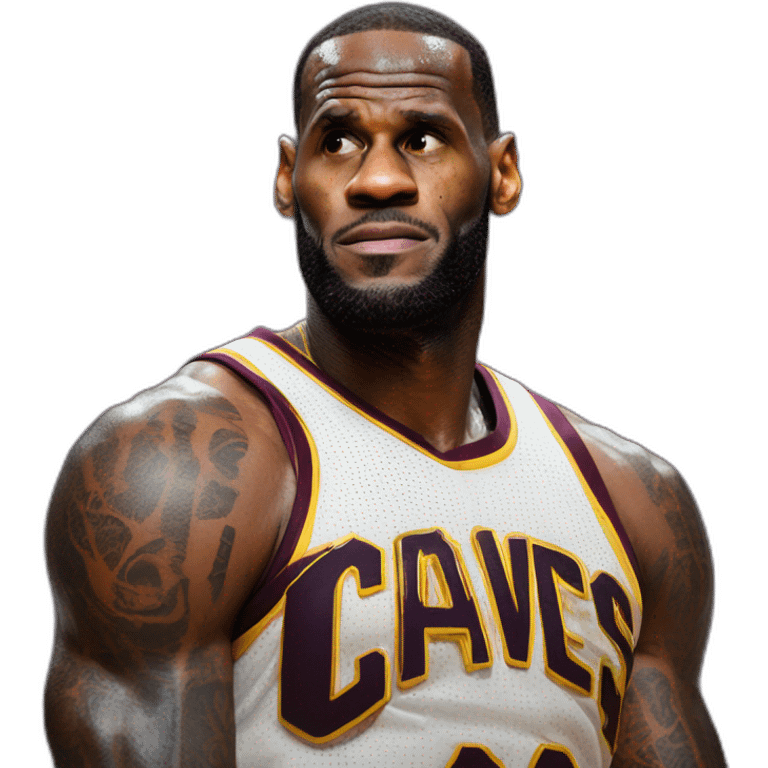 Lebron jamed emoji