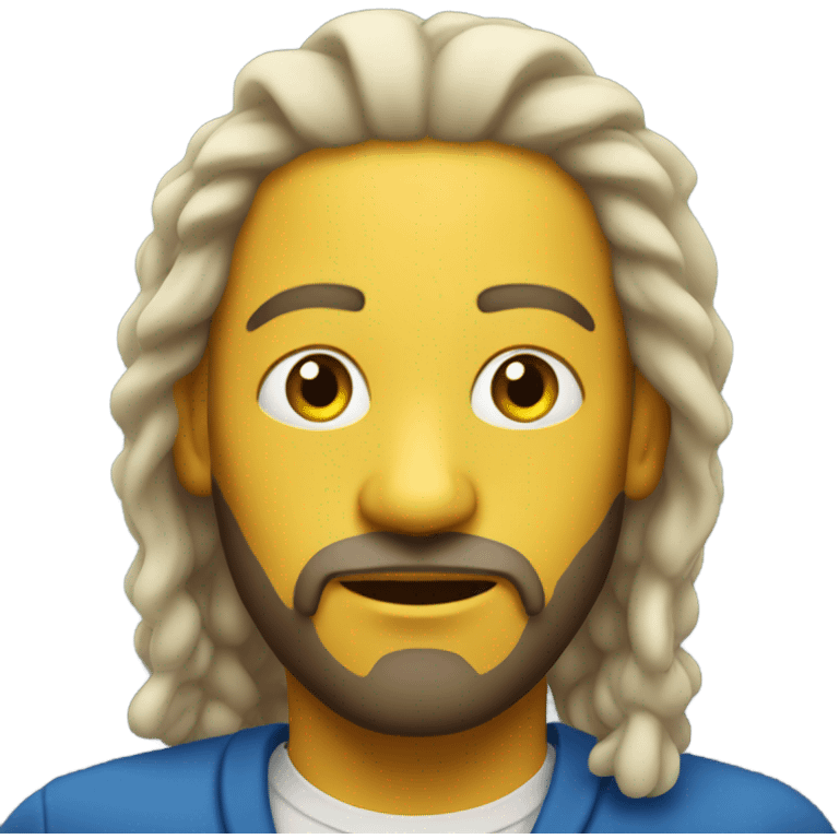 A Swedish white Rasta man emoji