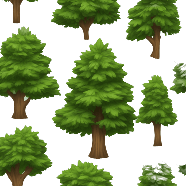 cedar tree emoji