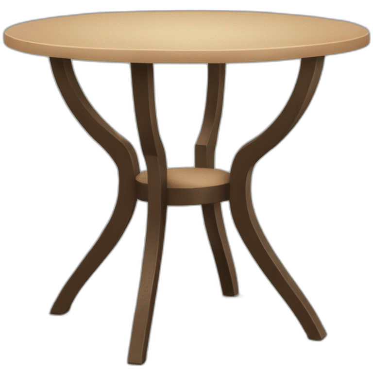 Table vivante emoji