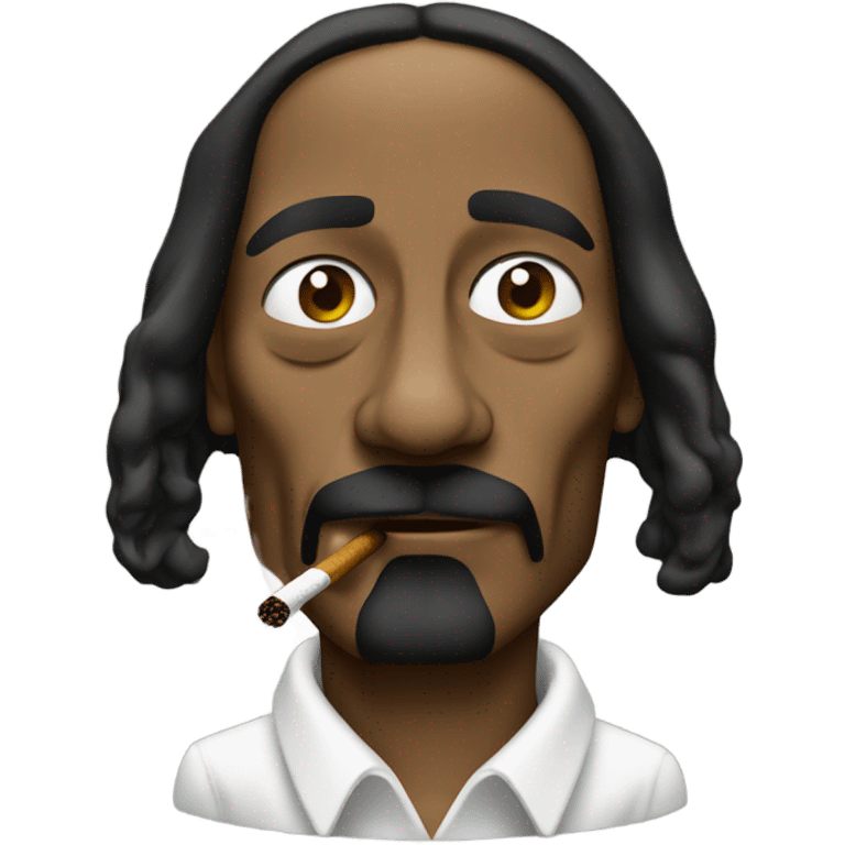 snoop dog smoking emoji