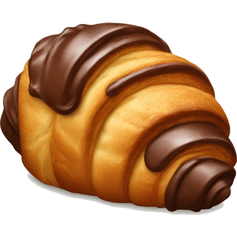 Chocolate croissant  emoji