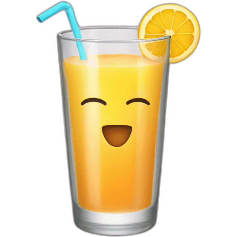 I drink juice emoji