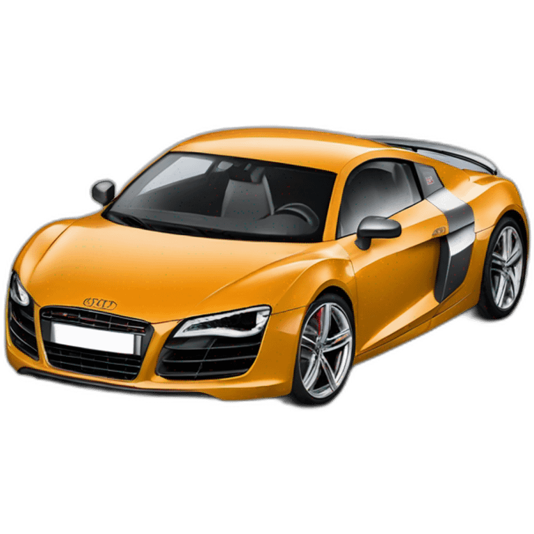 Audi R8 emoji