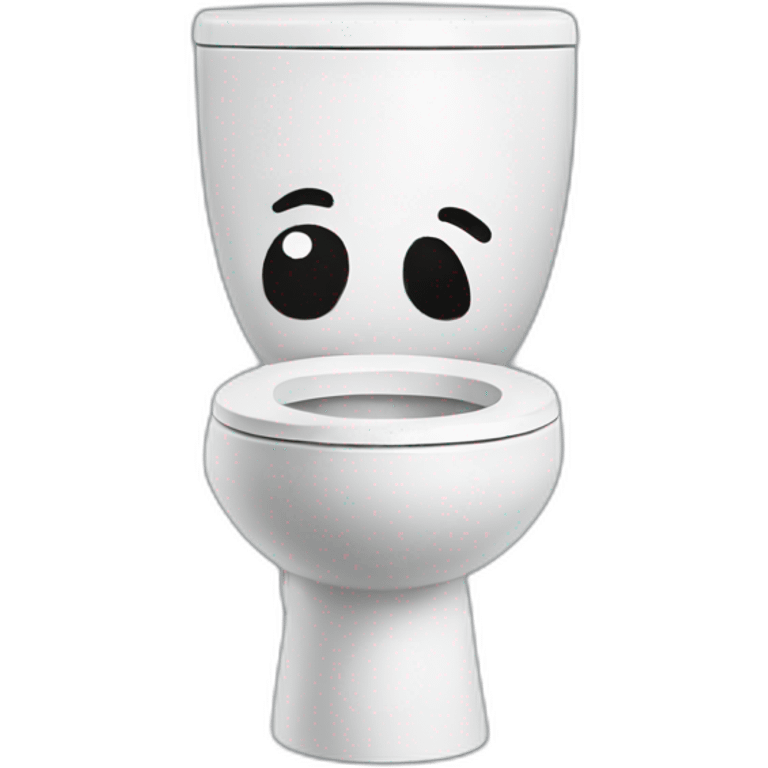 toilet-with-a-head emoji