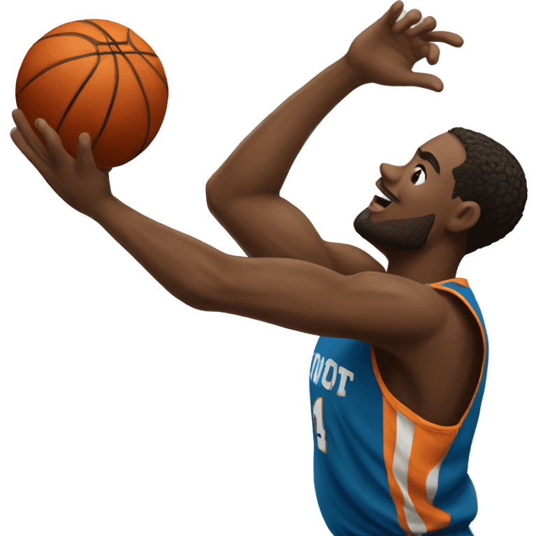 basketball player dunking  emoji