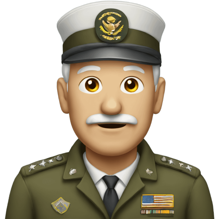 old man military emoji