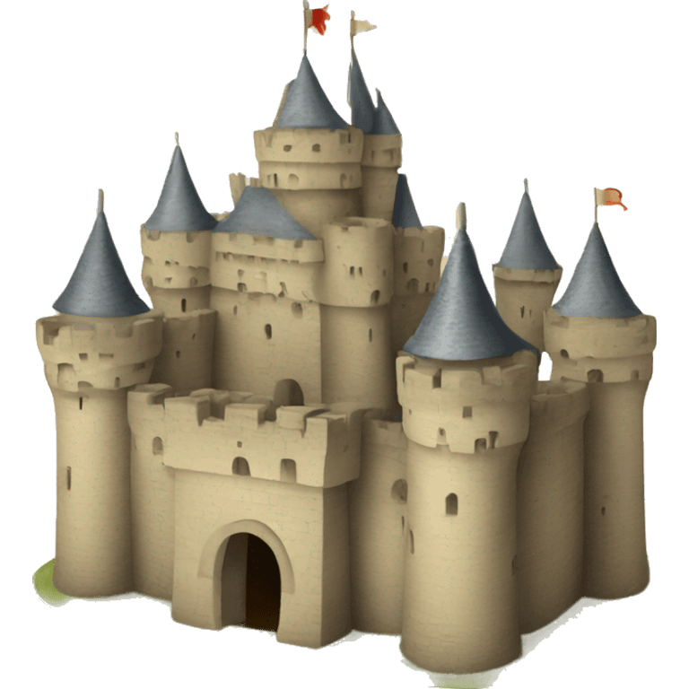 Castle, medieval emoji