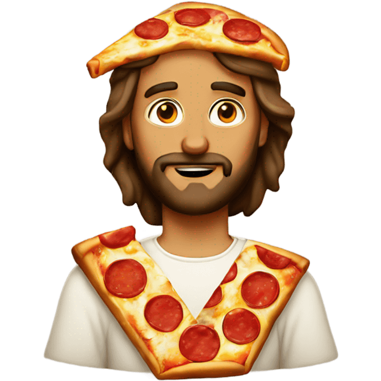 Jesus pizza emoji