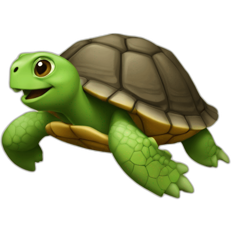 Formule sur une tortue emoji