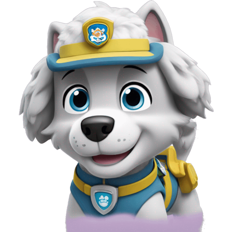 paw patrol everest emoji