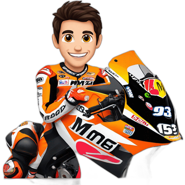 Marc marquez 93 emoji