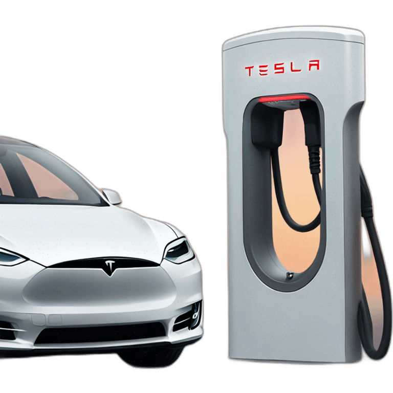 Tesla supercharger emoji