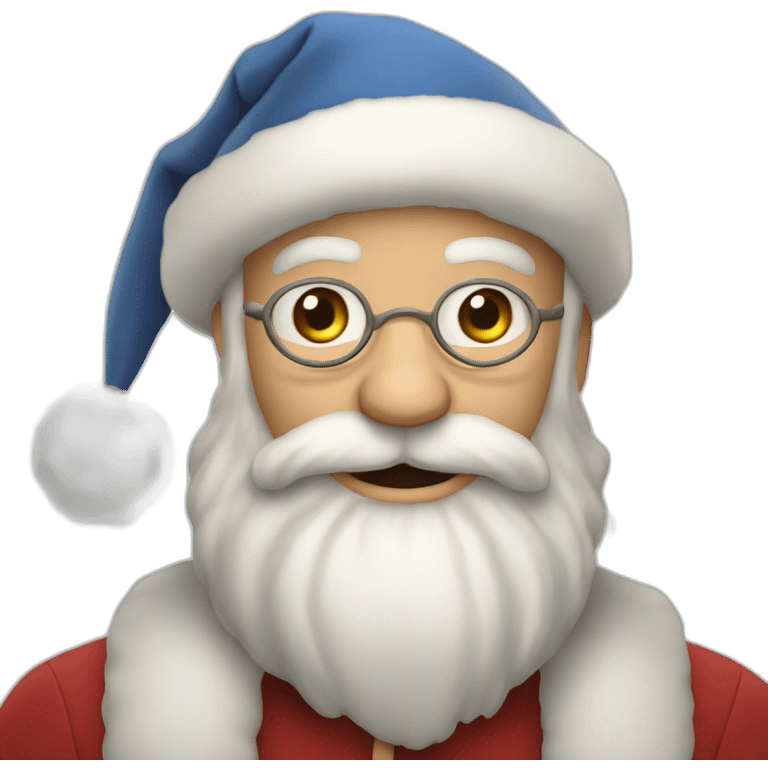 Père noël emoji