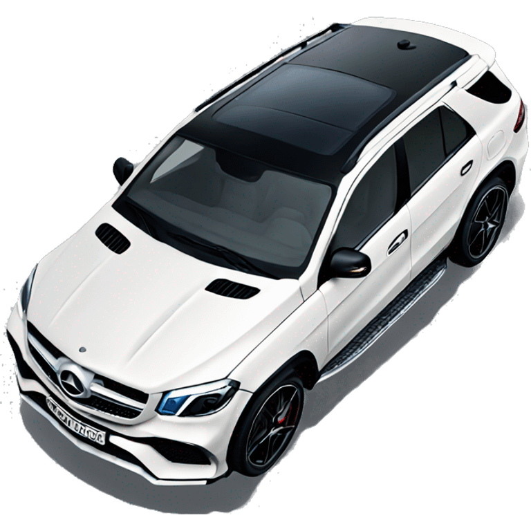 Black Mercedes GLE amg  emoji