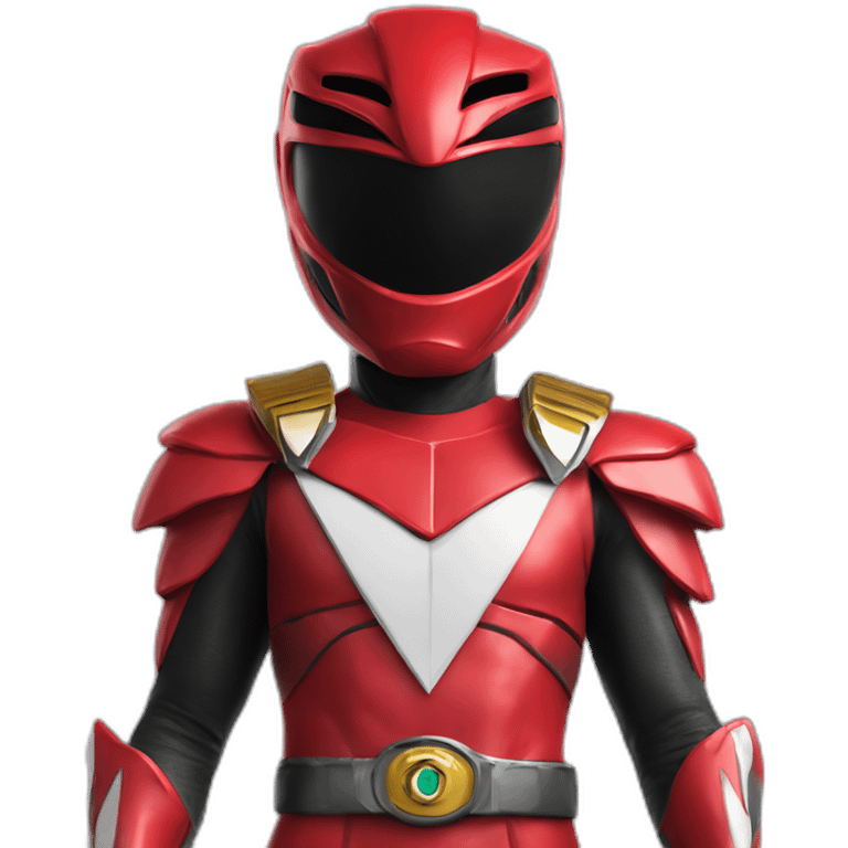 Red Jason Power Ranger emoji