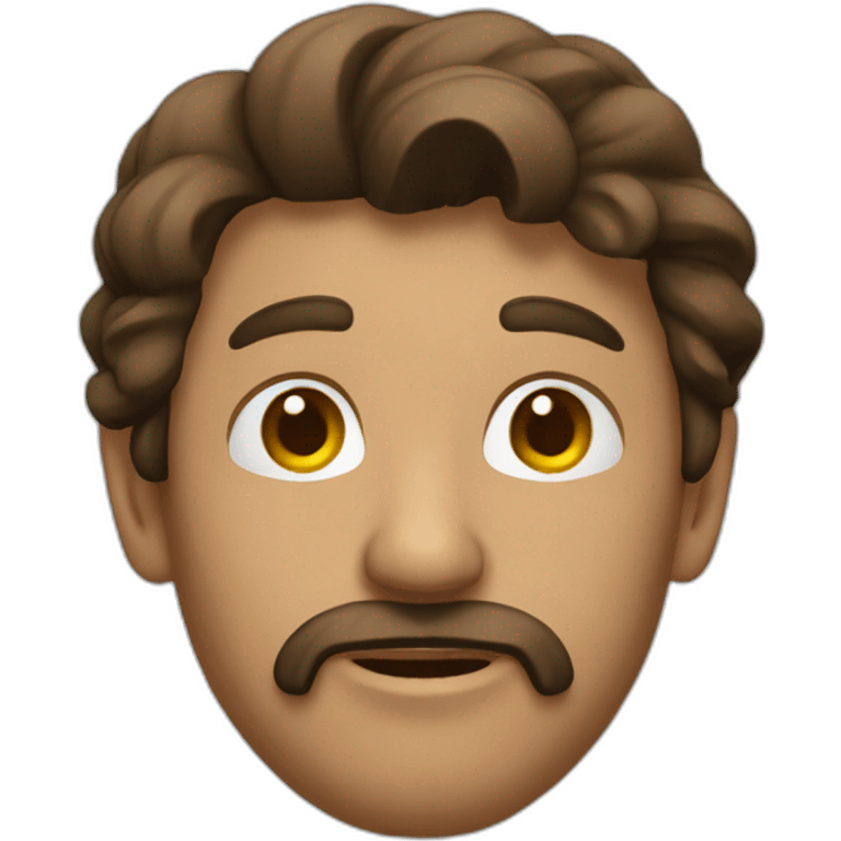 hombre pensando emoji