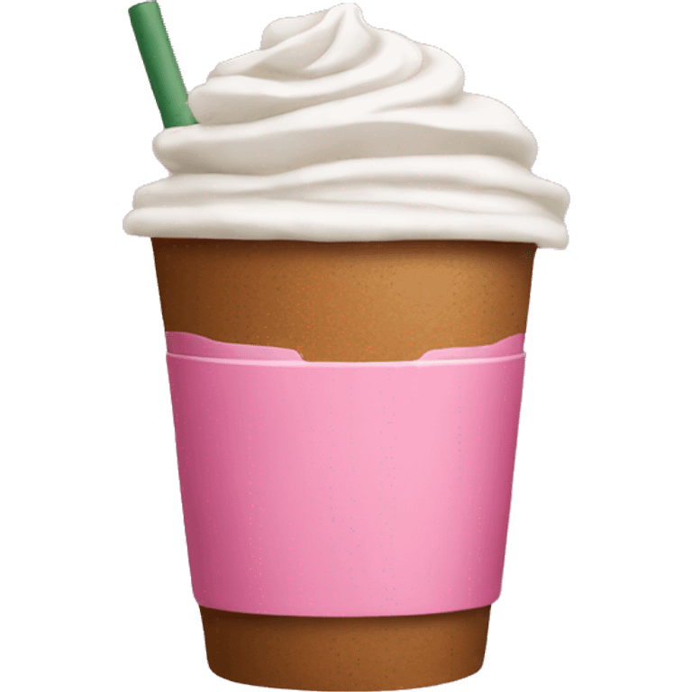 starbucks pink emoji