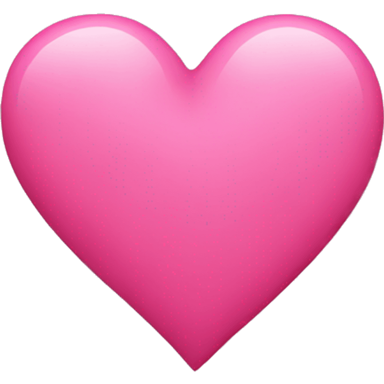 Pink heart emoji