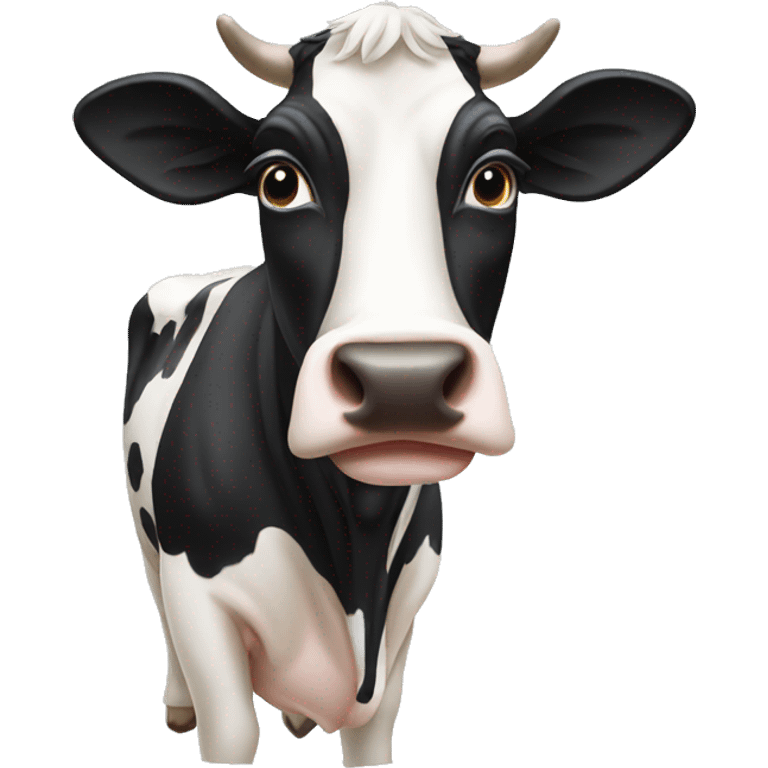 holstein cow  emoji