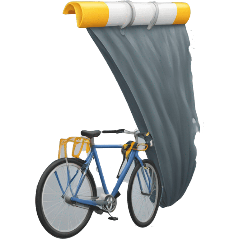 Chute à vélo emoji