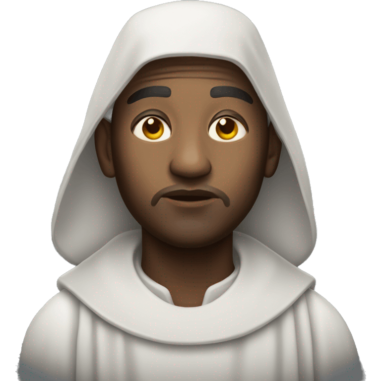 religious pilgrim light photorealistic serious emoji