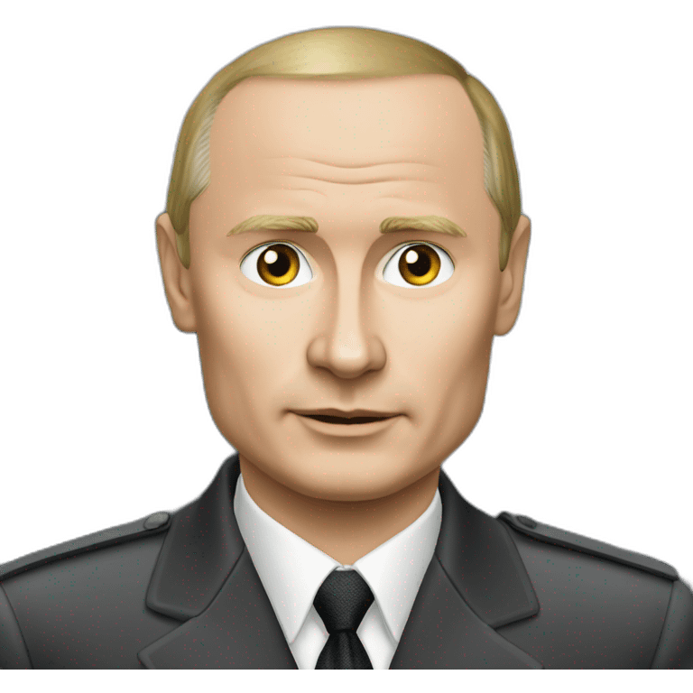 putin in mercedes e w124 emoji