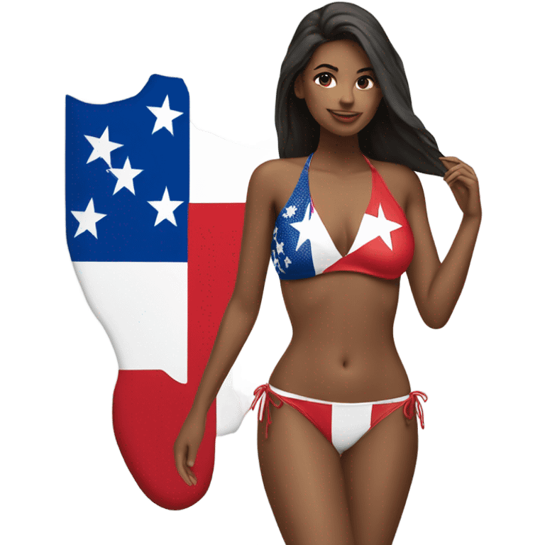 Texas bikini emoji