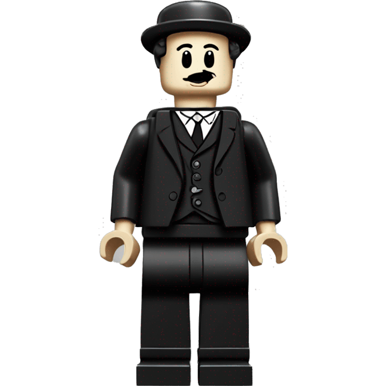 Charles Chaplin lego full body emoji