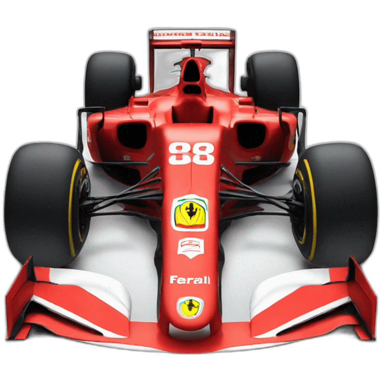 Ferrari f1 car emoji