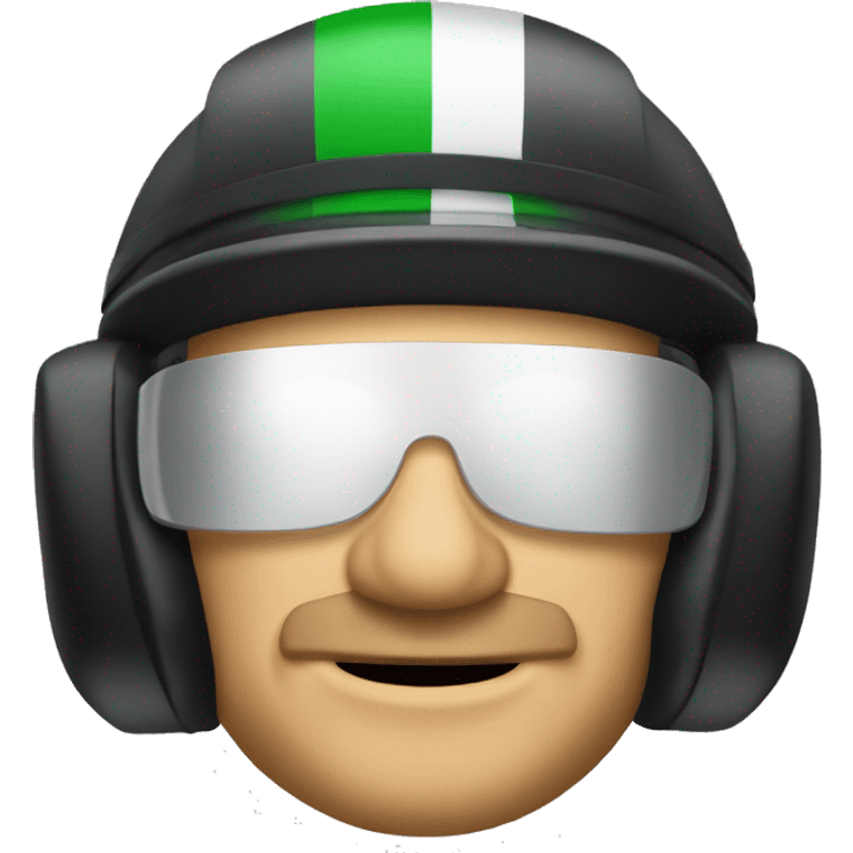 Casque de f1 style mafia italienne emoji