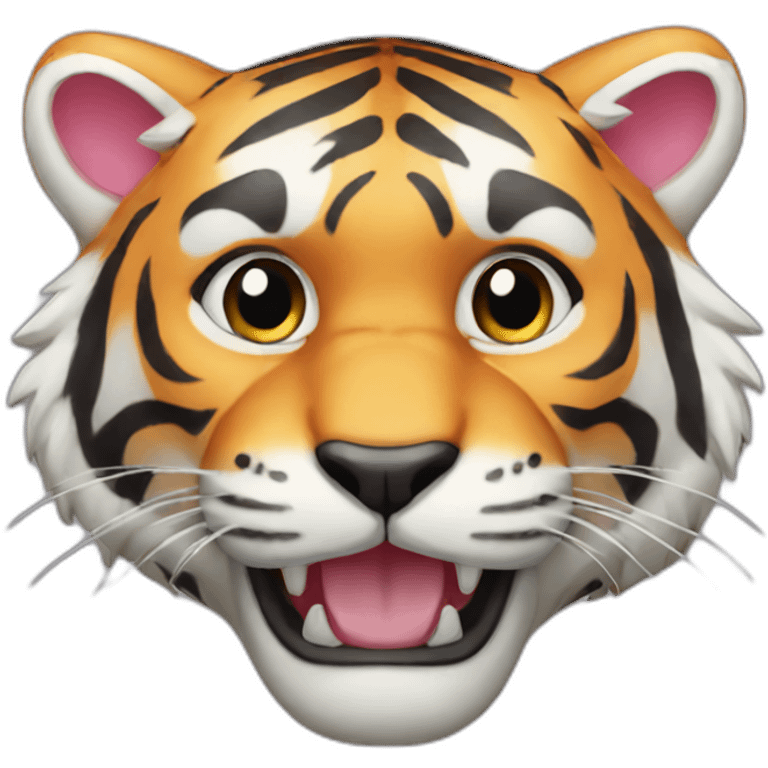 Candy-tiger emoji