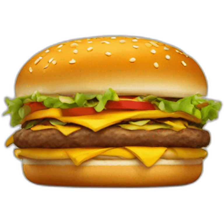 Burger king emoji