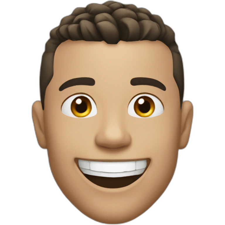 Smile Ronaldo  emoji