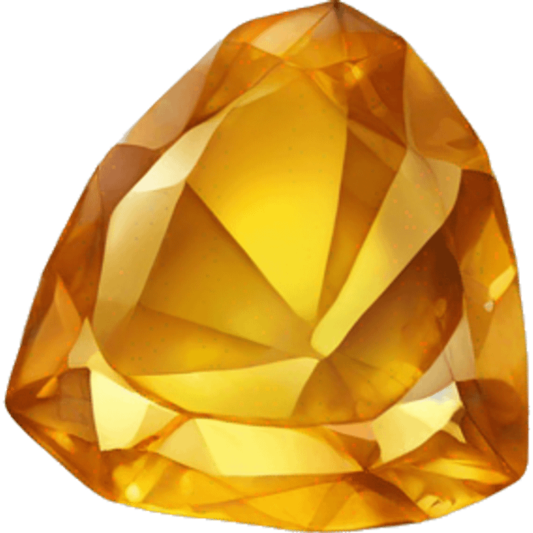 Citrine gem emoji