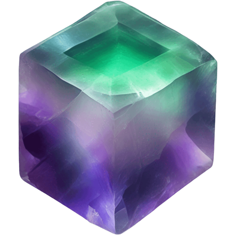 Fluorite crystal emoji