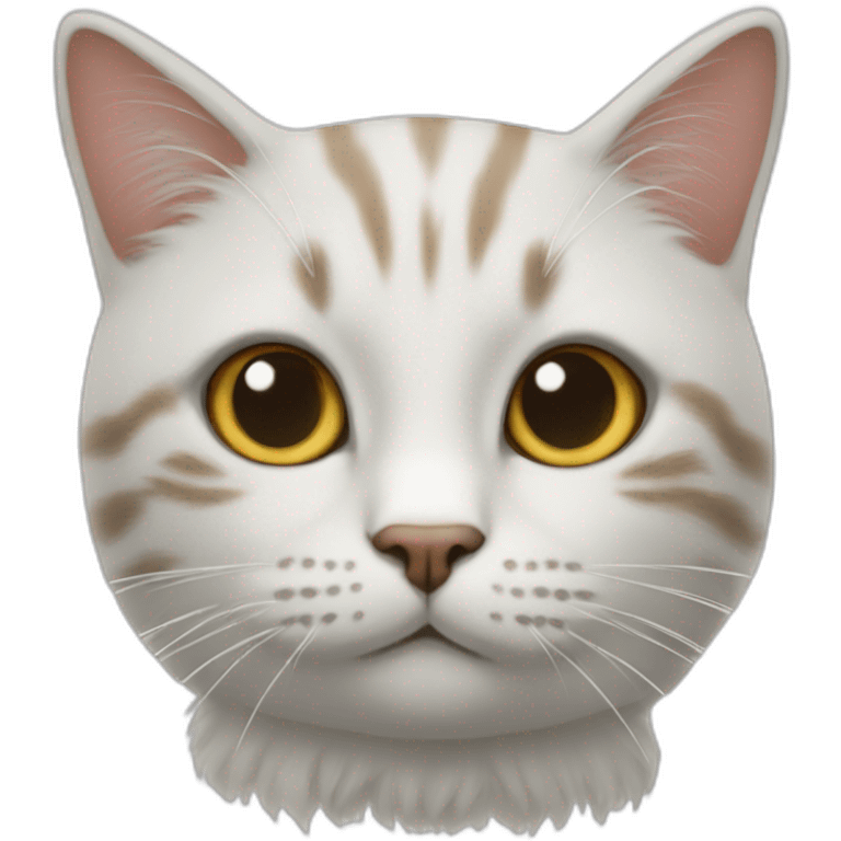 Un chat sur un chat emoji