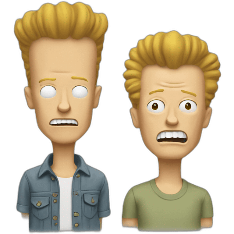 Beavis and Butthead emoji