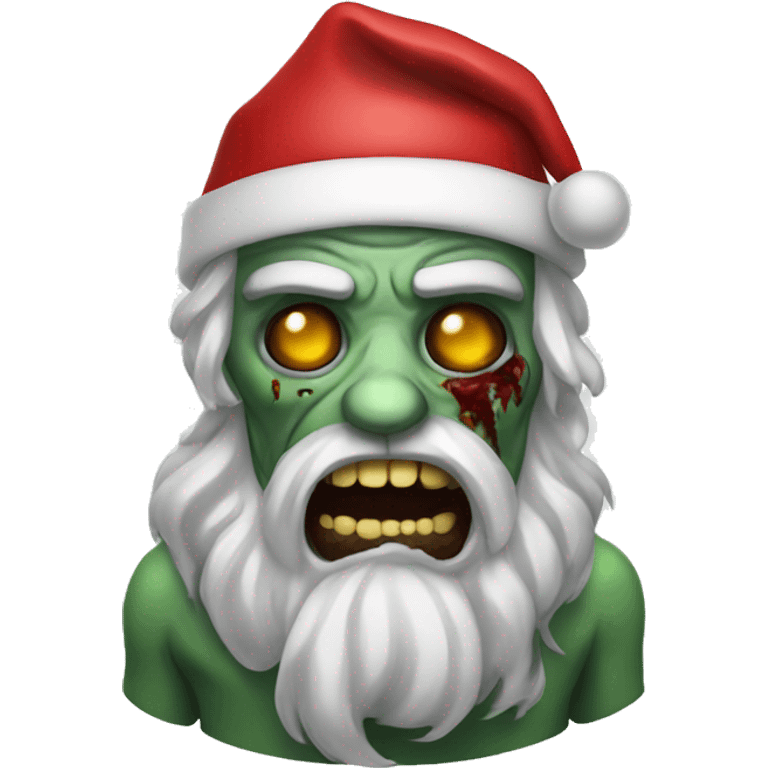 Zombie Santa  emoji