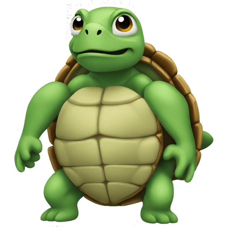 turtle muscle emoji