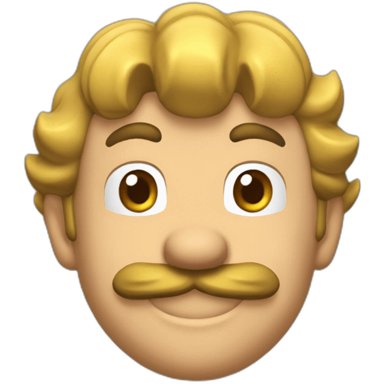 Mario entrain de d’ancrer  emoji