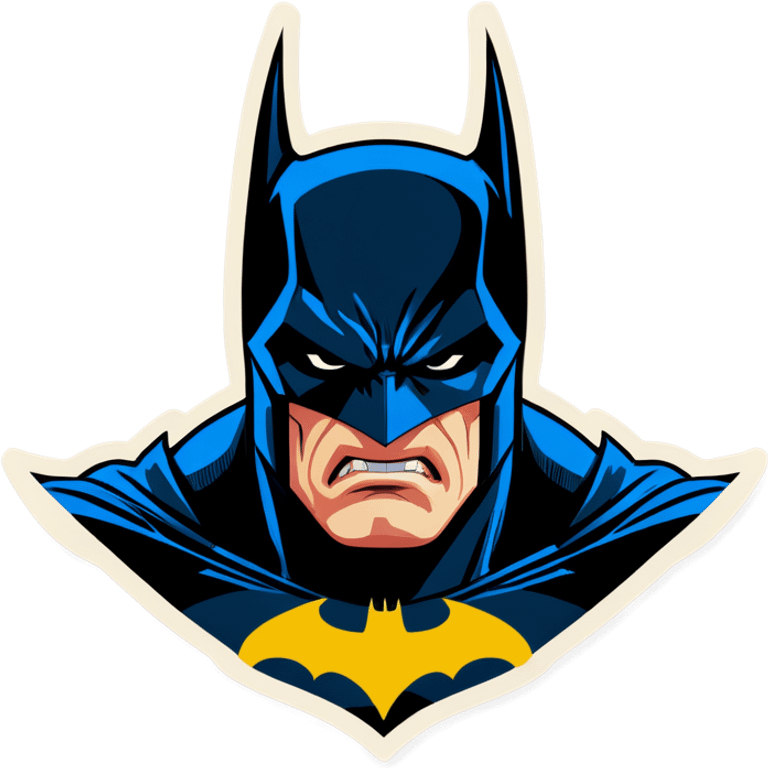 Batman angry emoji