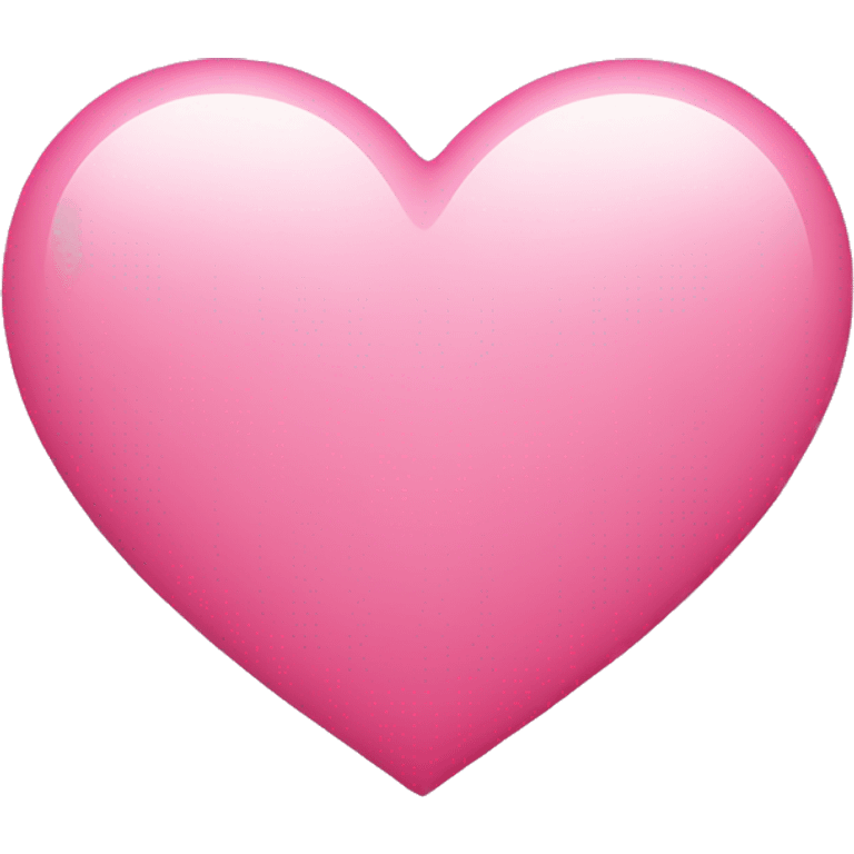 Pink heart  emoji