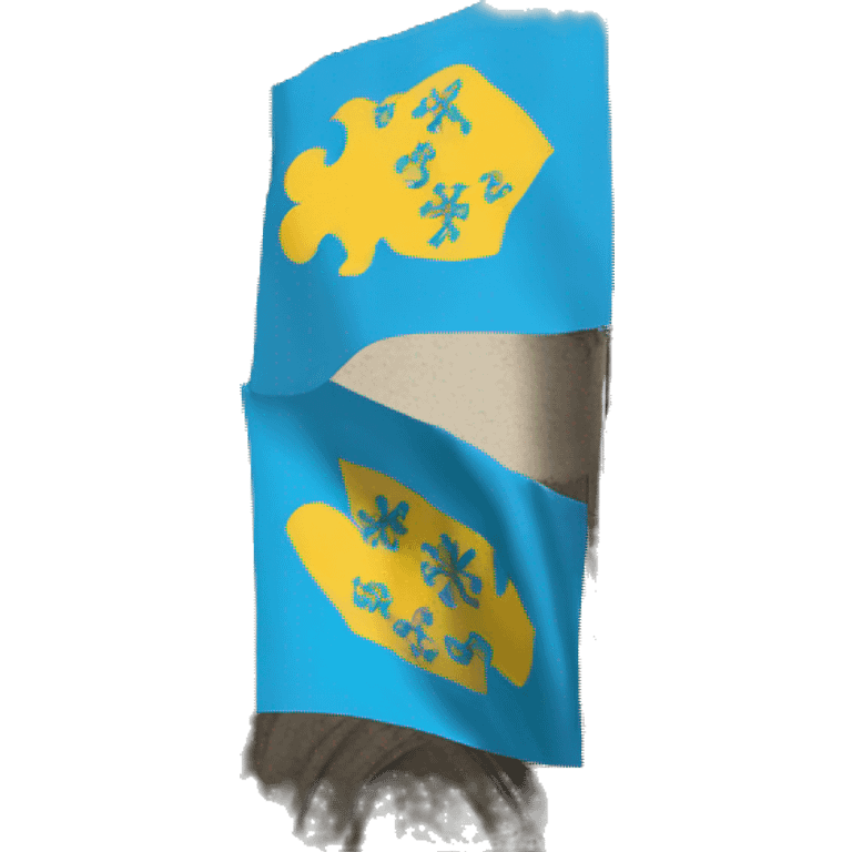 Kingdom Flag of Galicia and Lodomeria emoji