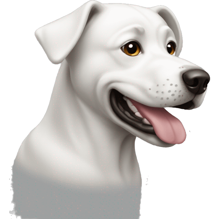 Emoji dog White head emoji