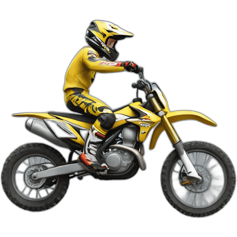 Motocross emoji