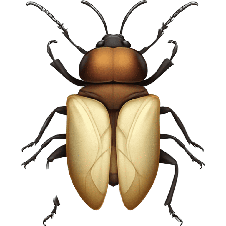 beetle with open wings emoji