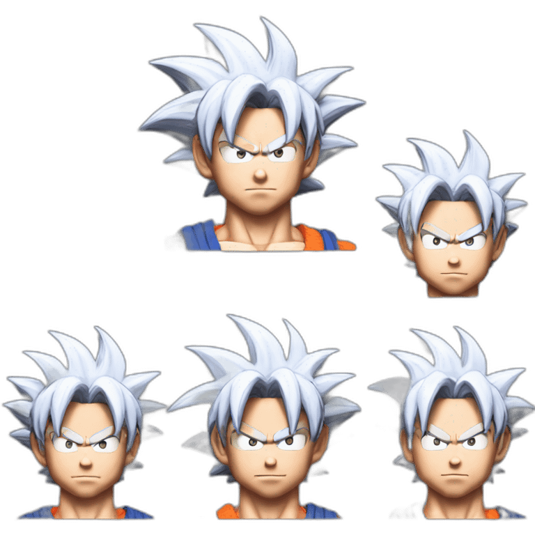 goku going Ultra instinct emoji