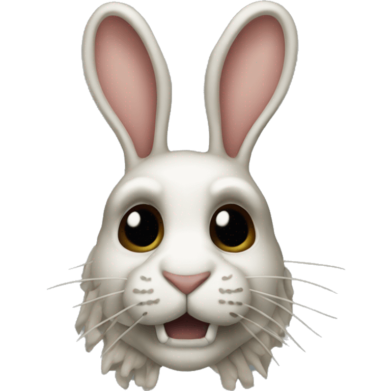 rabbit skelet emoji